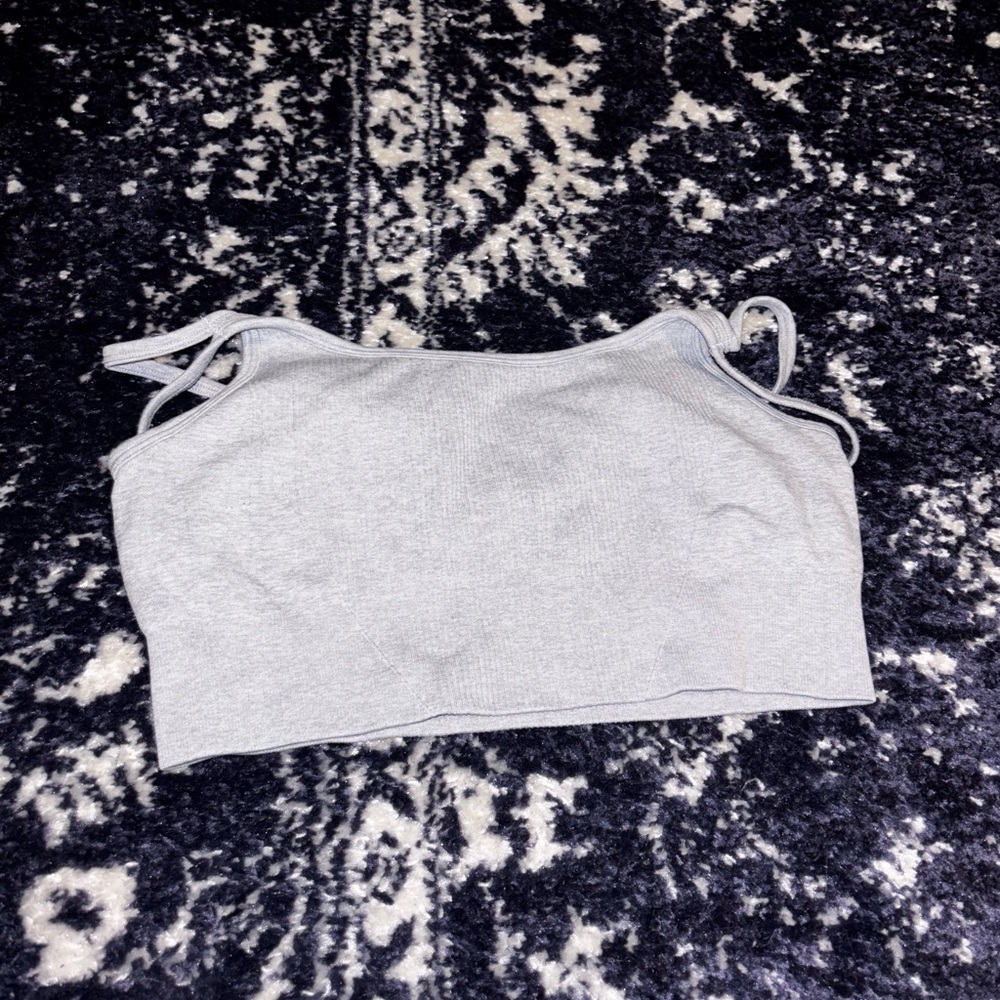 Yogalicious Light Gray Tank Top